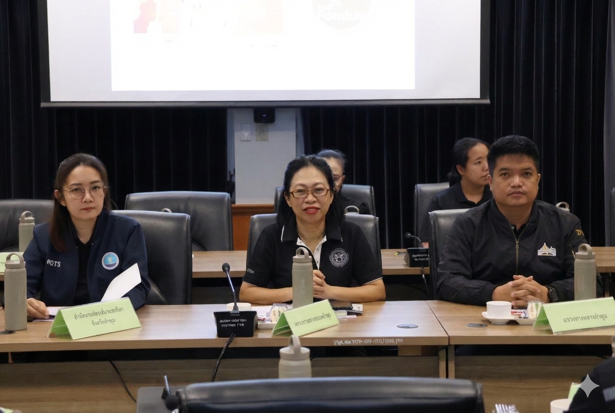 ประชุมซักซ้อมการใช้งานแพลตฟอร์ม "ทราฟฟี่ฟองดูว์" (Traffy fondue)